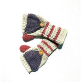Kids Fingerless Fold-Over Mittens