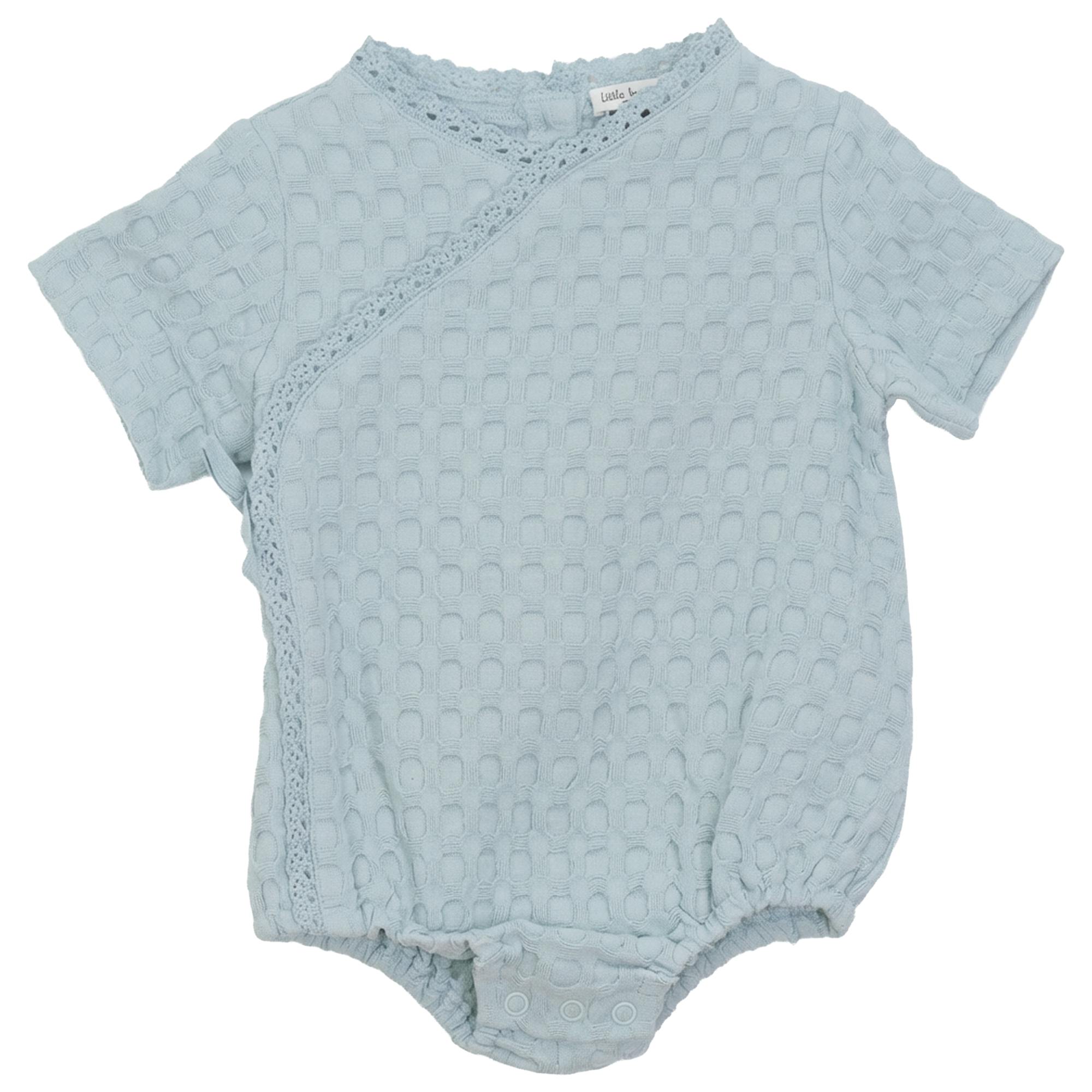 Textured Waffle Romper