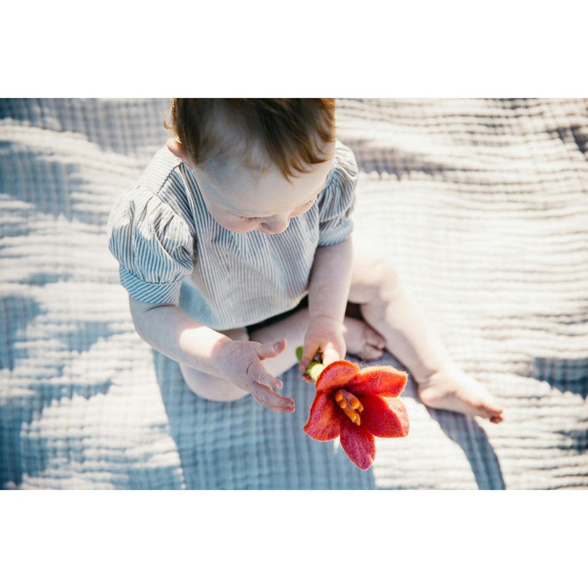 Organic Cotton Bubble Romper