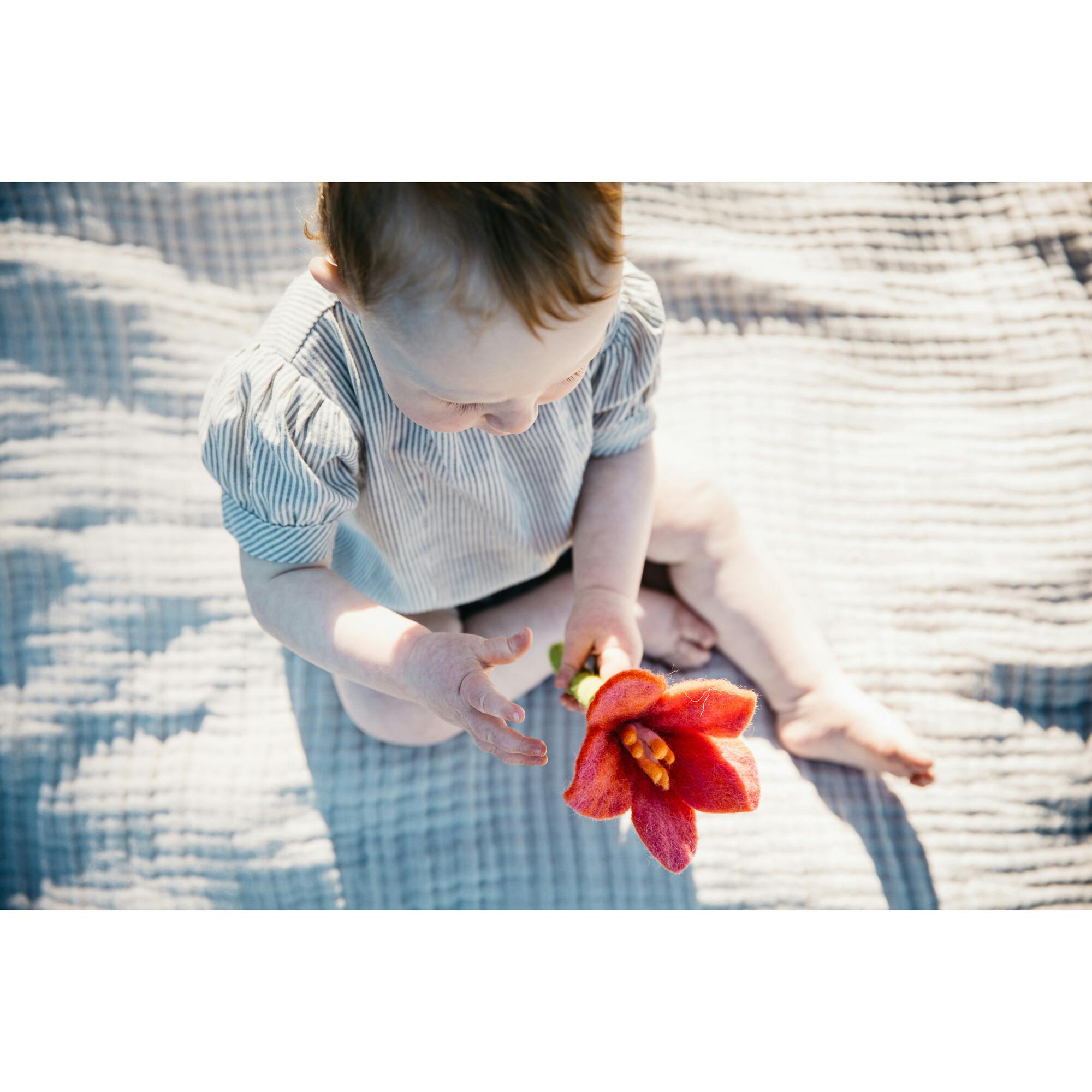 Organic Cotton Bubble Romper