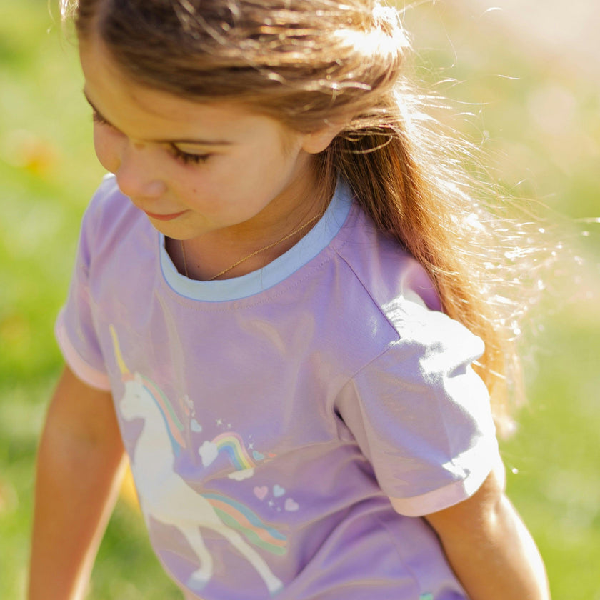 Rainbow Unicorn T-Shirt (Girls)