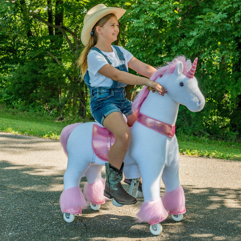 Model U® Unicorn Ride-On Toy Age 7+ – Pink