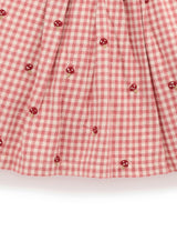 Gingham Broidery Dress Gingham Toadstool Broderie