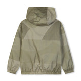 Olive Windbreaker Jacket