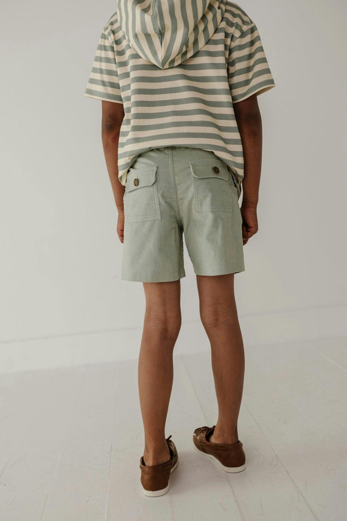 Corduroy Shorts Desert Sage