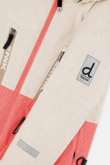 Two Piece Teknik Snowsuit Off-White And Pink