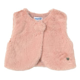 Pink Faux Fur Vest