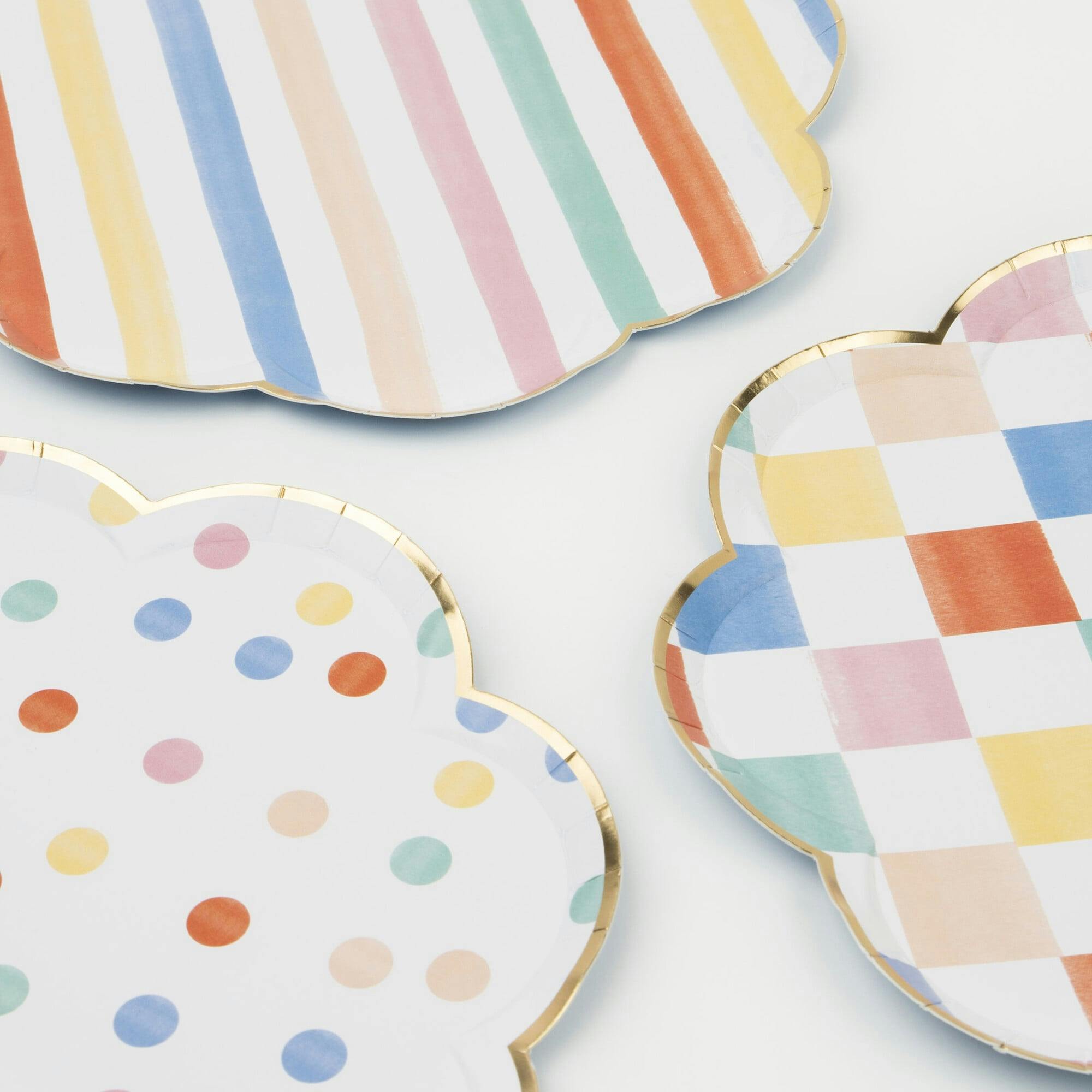 Colorful Pattern Side Plates