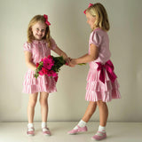 Eloise Dropped-Waist Couture Dress