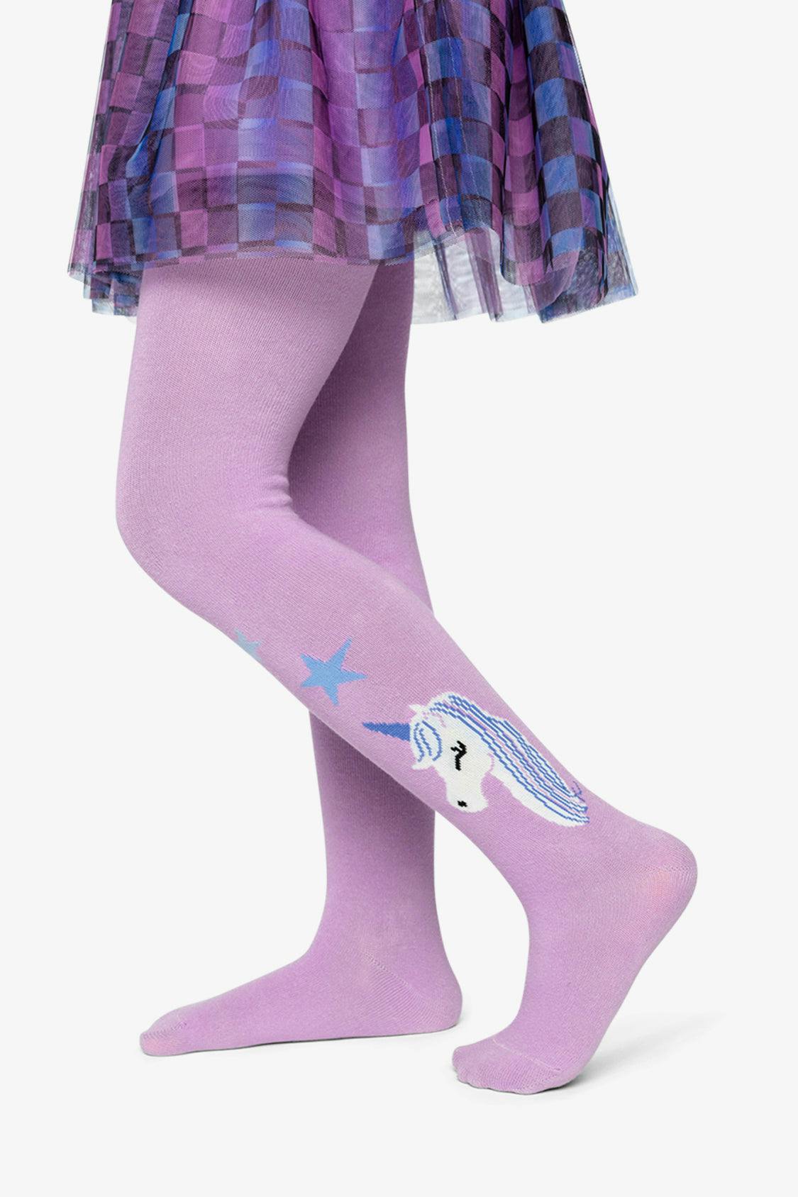 Knit Tights Violet