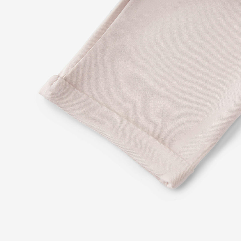 Sepia Rose Luxe Solid Jogger Pants