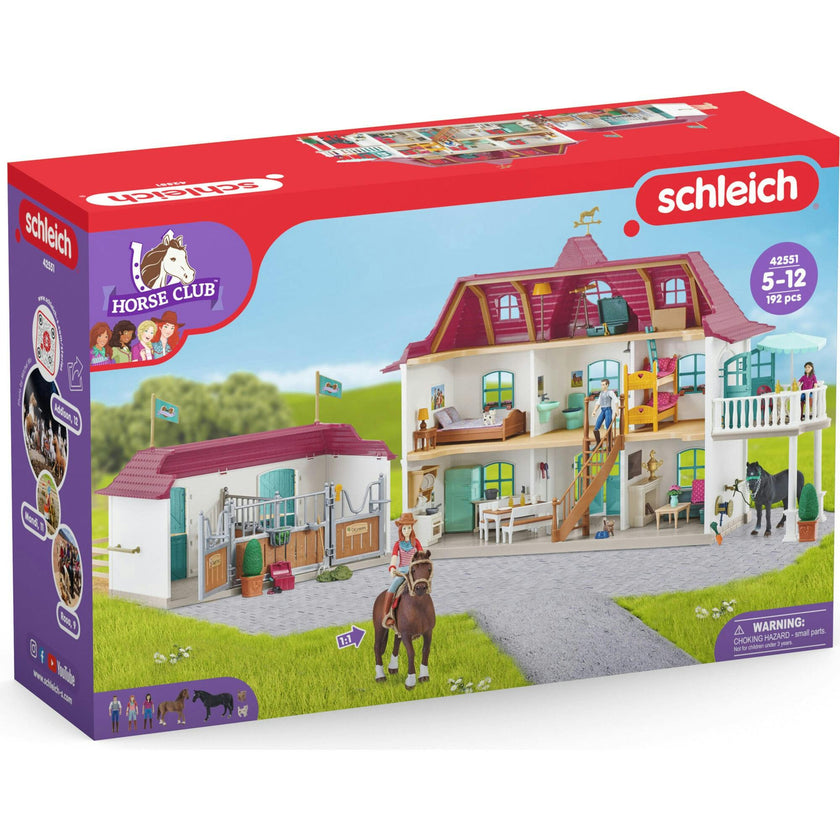 Schleich Club: Lakeside Country House & Stable - Playset