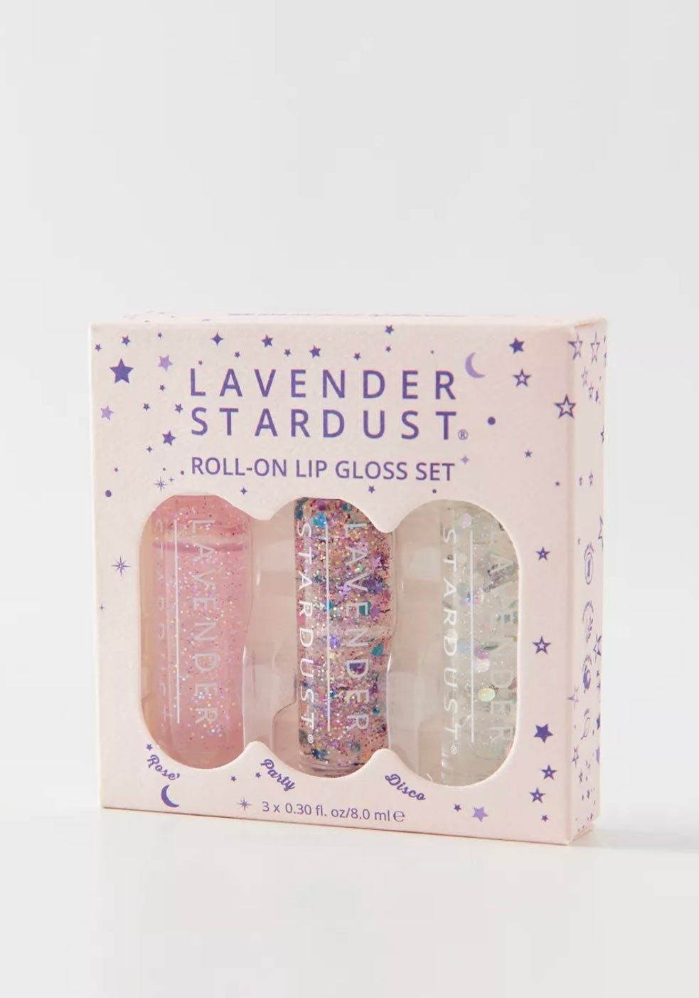 Roll- On Glitter Lip Gloss Trio