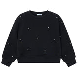 Black Studded Sweatshirt