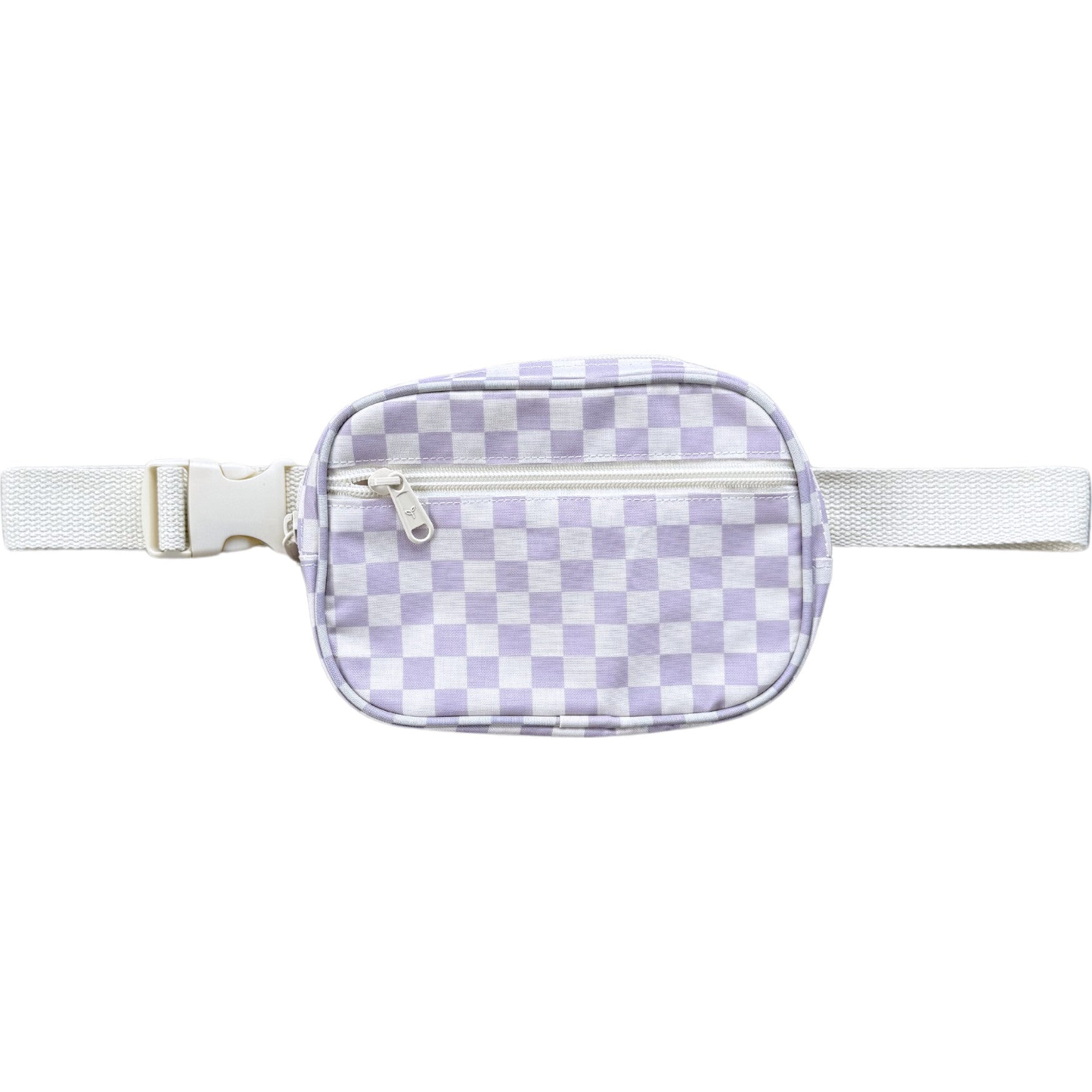 Mini Belt Bag Lavender Cloud Checkered