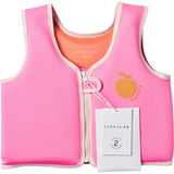 Float Vest: 3-6Y - Poppy the Peach