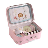 Suitcase - Tea Party Metal Set The Rosalies