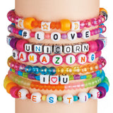 Shimmer 'N Sparkle: ABC Fashion Bead Bracelets