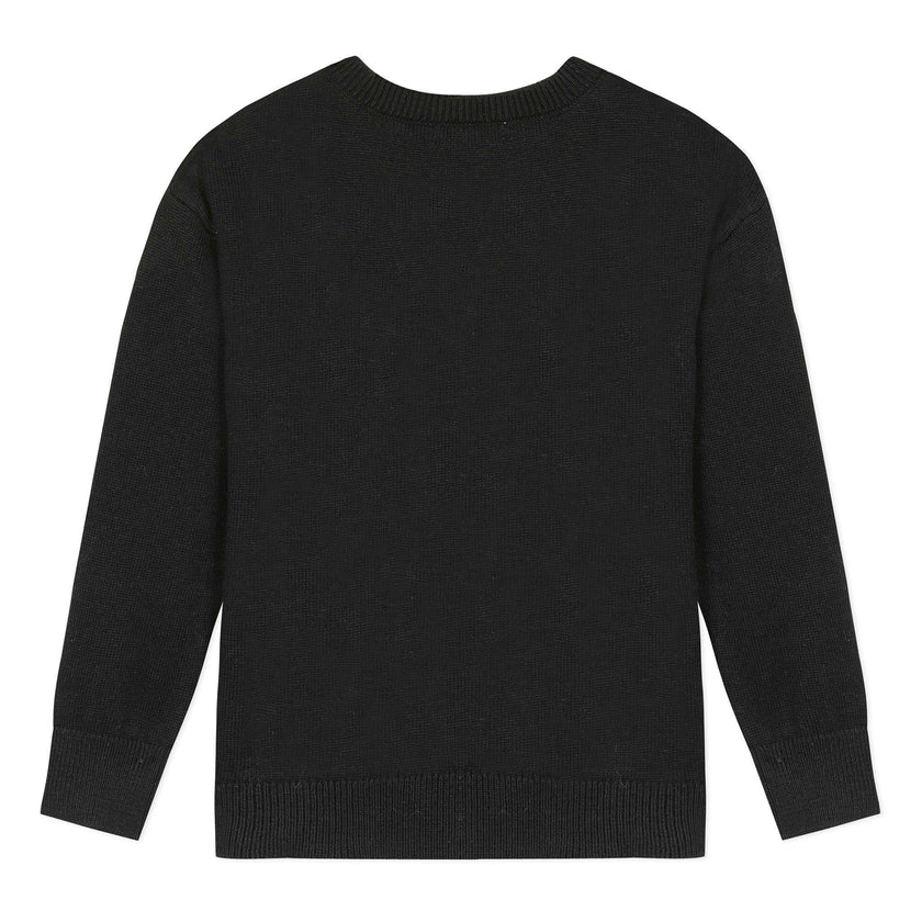 KENZO KIDS Peruvian Eye Cotton-Cashmere Sweater