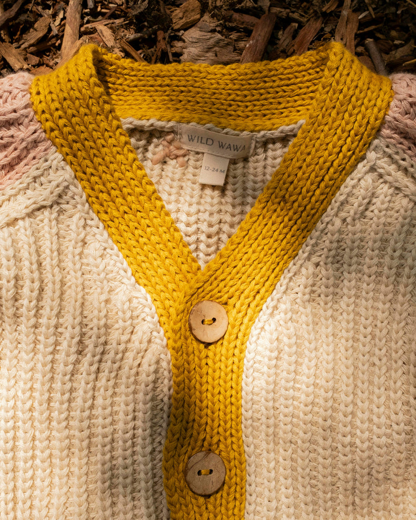 Rainbow Cardigan in Multicolor