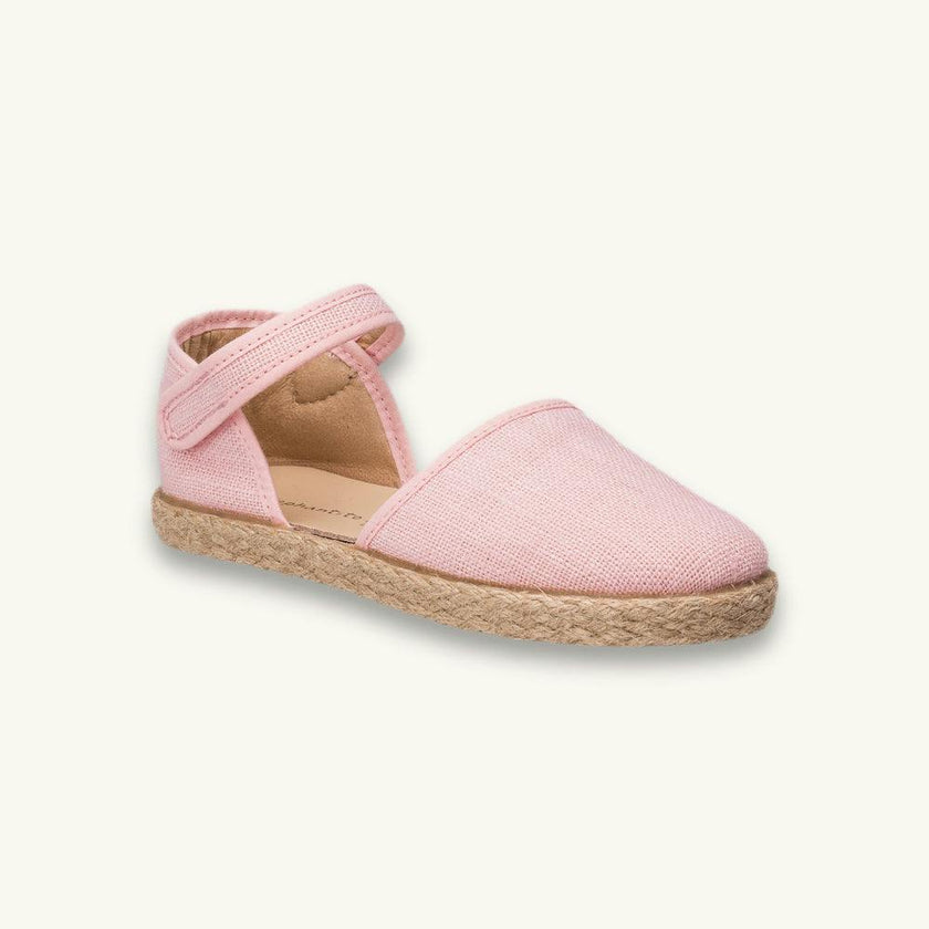Linen Classic Espadrille | Pink
