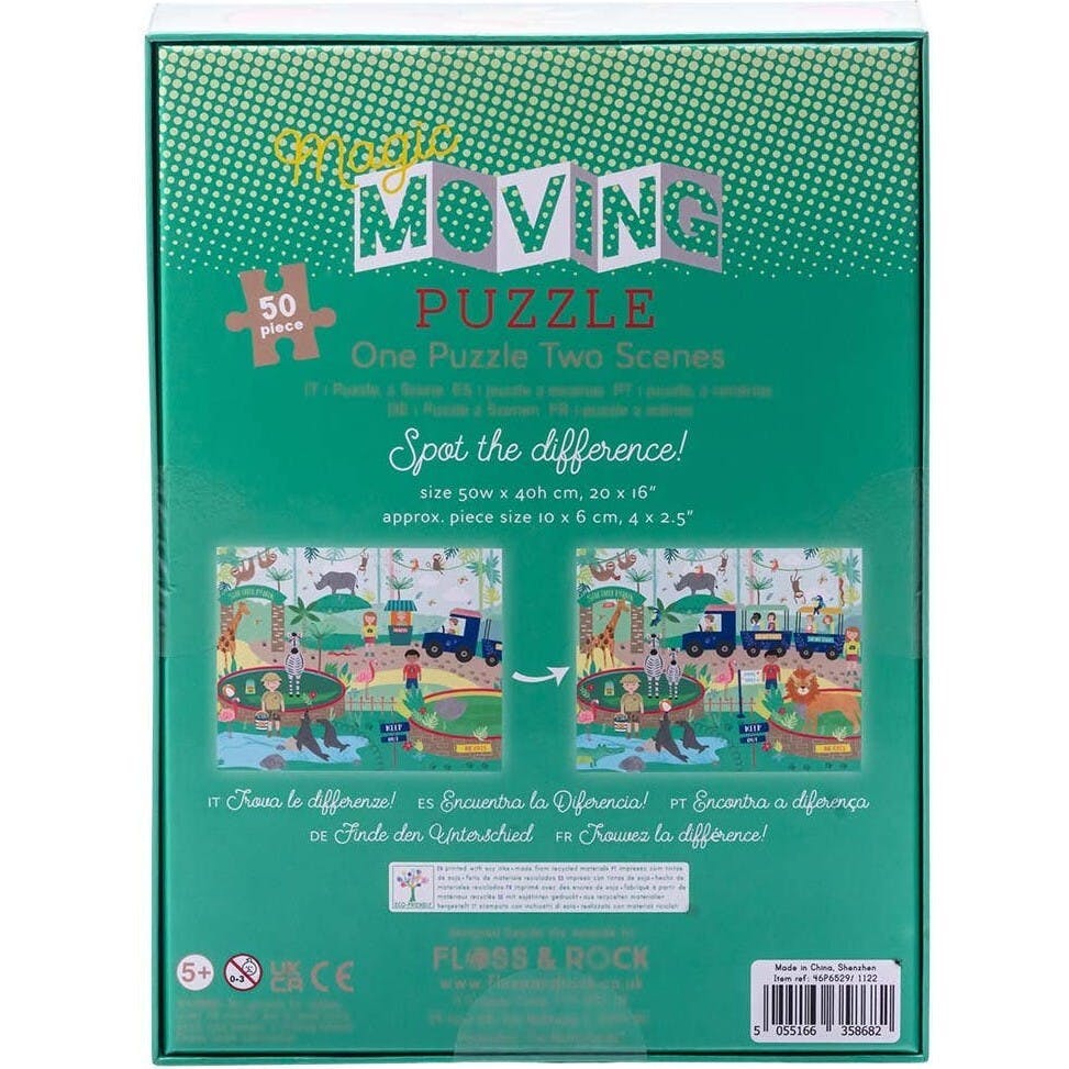 Safrai 50pc Magic Moving Puzzle