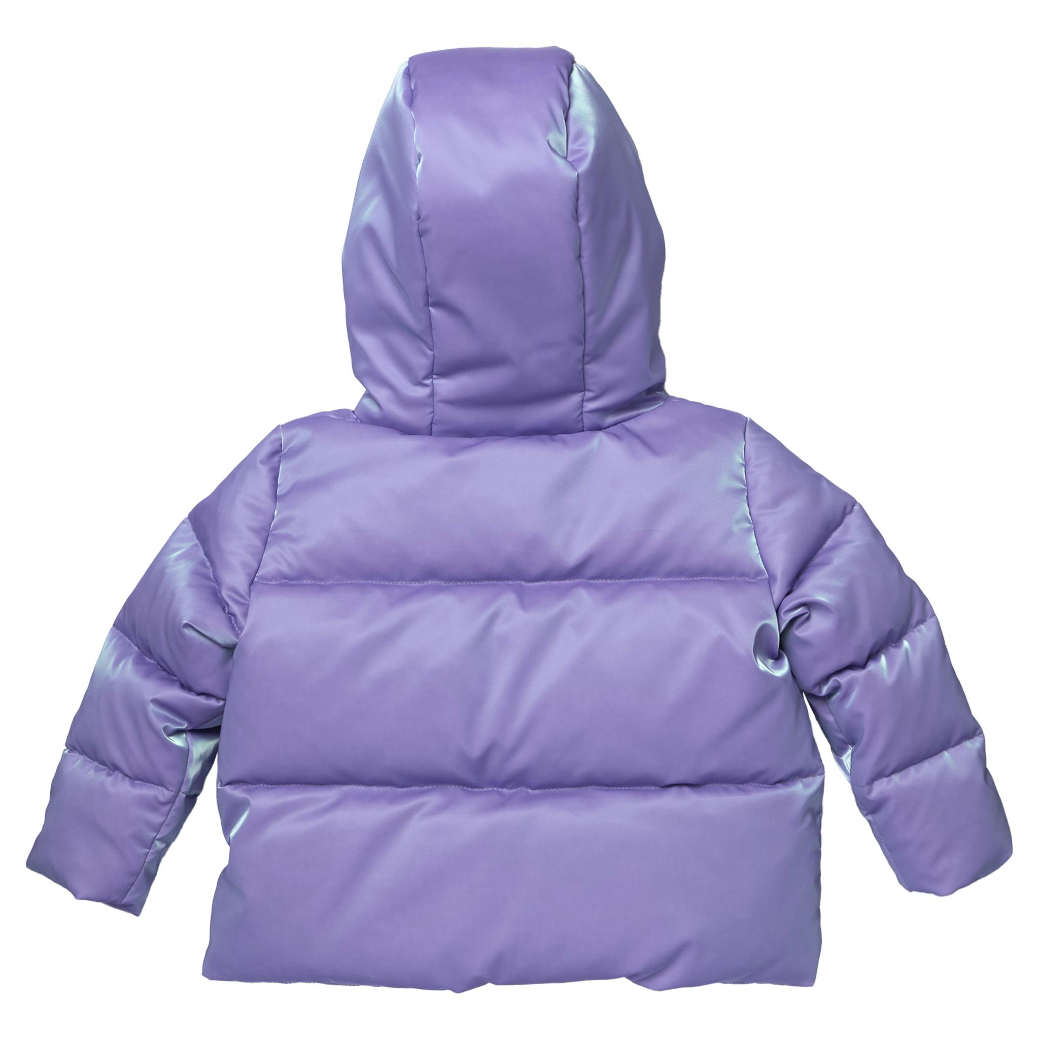 Girls Ruffle Pete Puffer - Lavender
