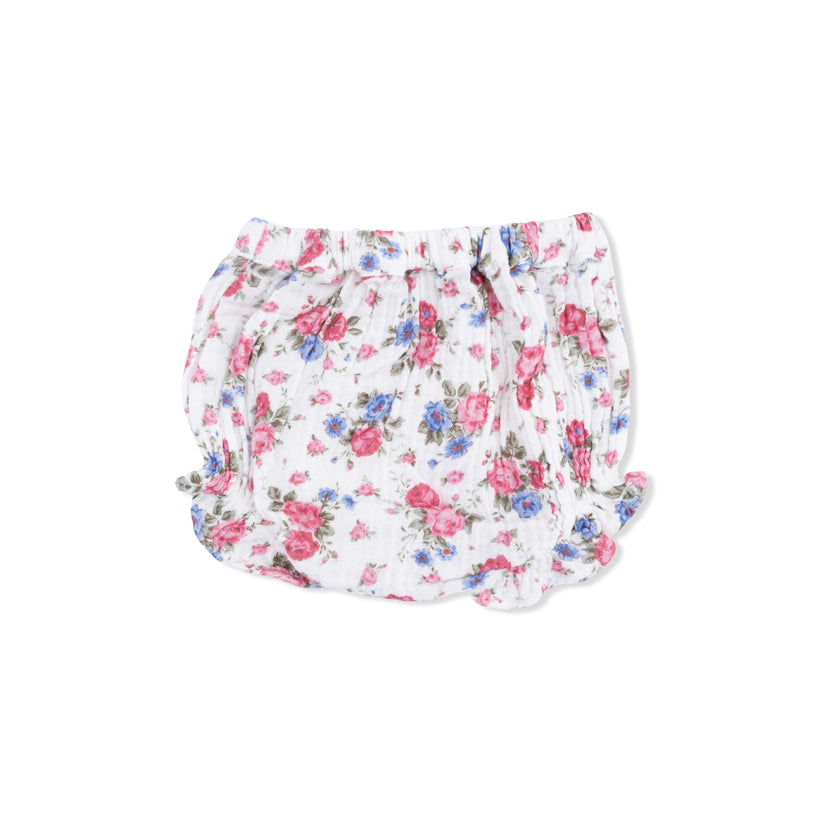 Cabbage Roses - Ruffle Back Top and Bloomer