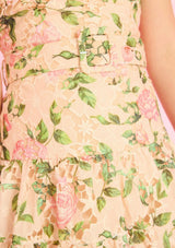 Leonora Embroidered Mini Dress