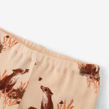 Floral Organic Cotton Dress & Legging Set