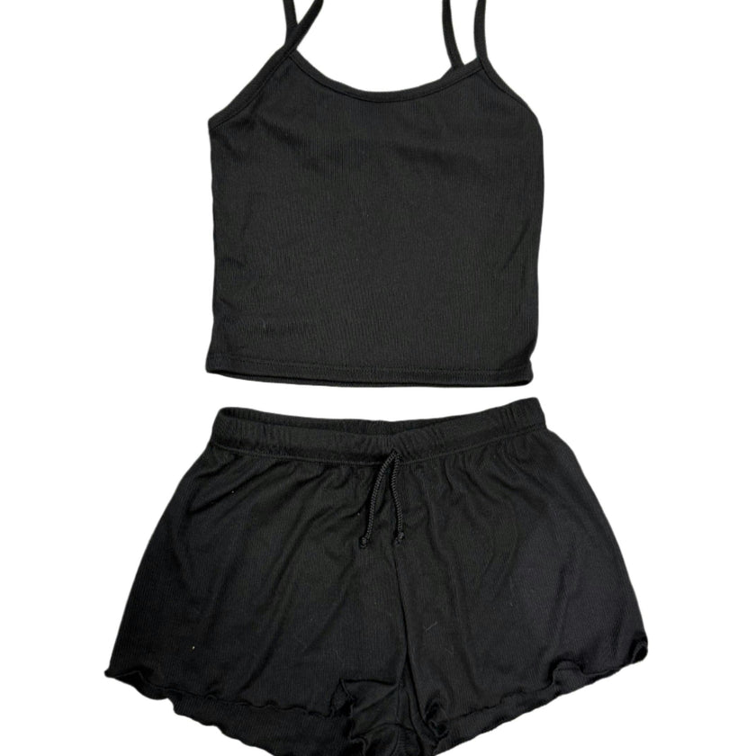 Girls Rib Bandage Dress
