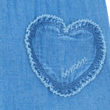 BONTON Duck Heart Pocket Pants - Chambray