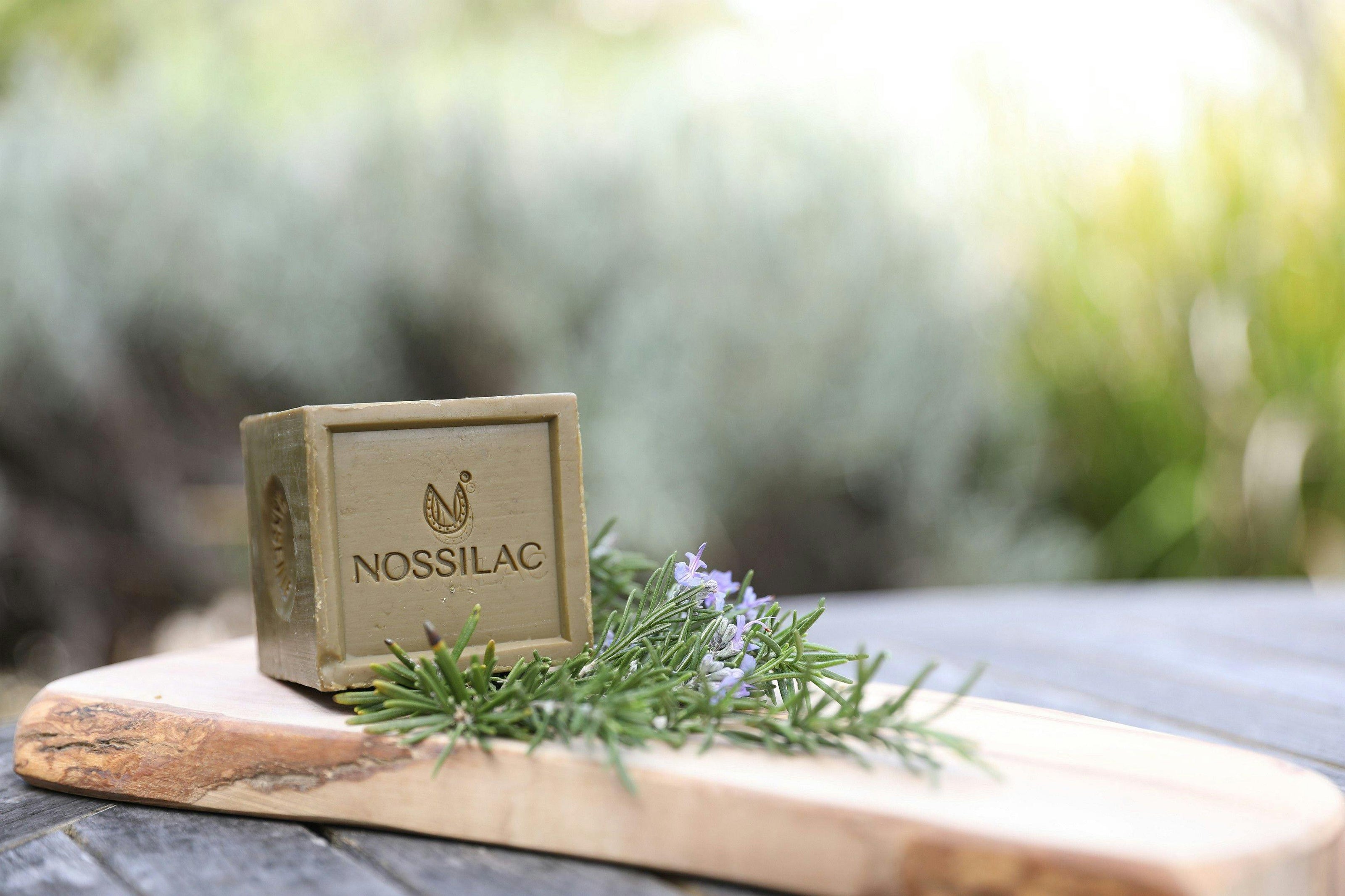 NOSSILAC Pure Olive Marseille Soap Cube 300g