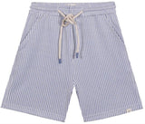 SPLISH ROYAL BLUE SEERSUCKER JERSEY KNIT SHORTS