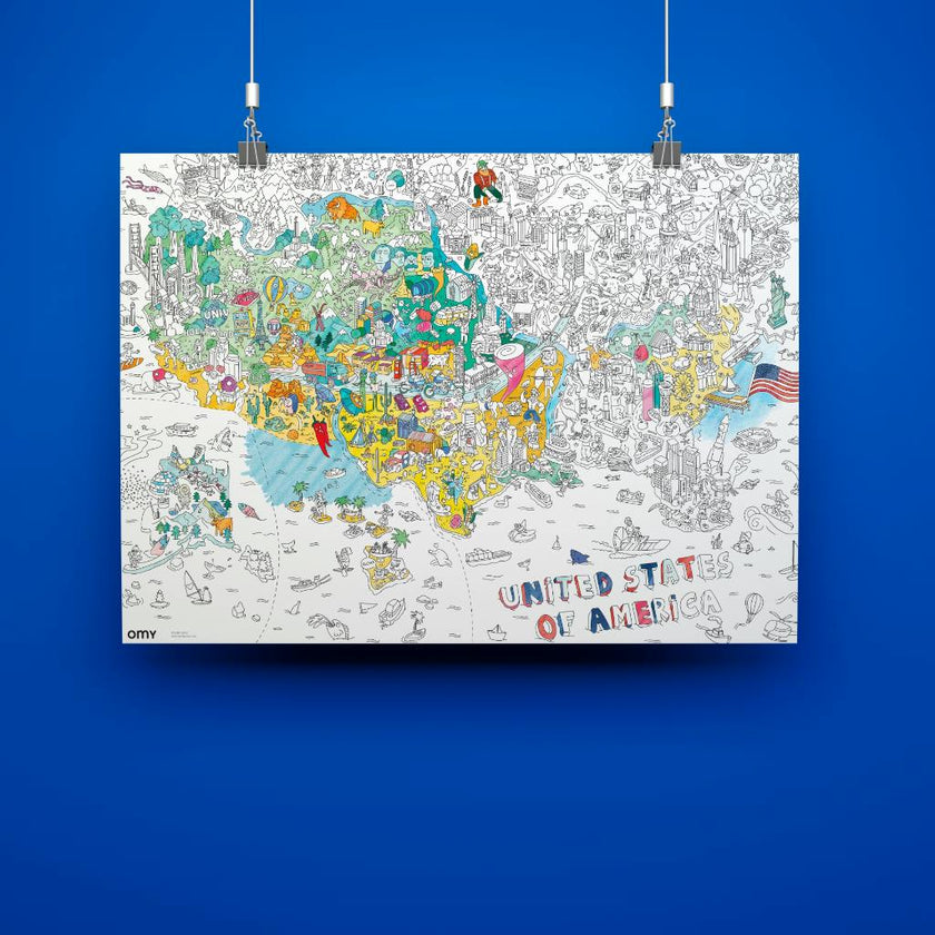 USA - Giant poster
