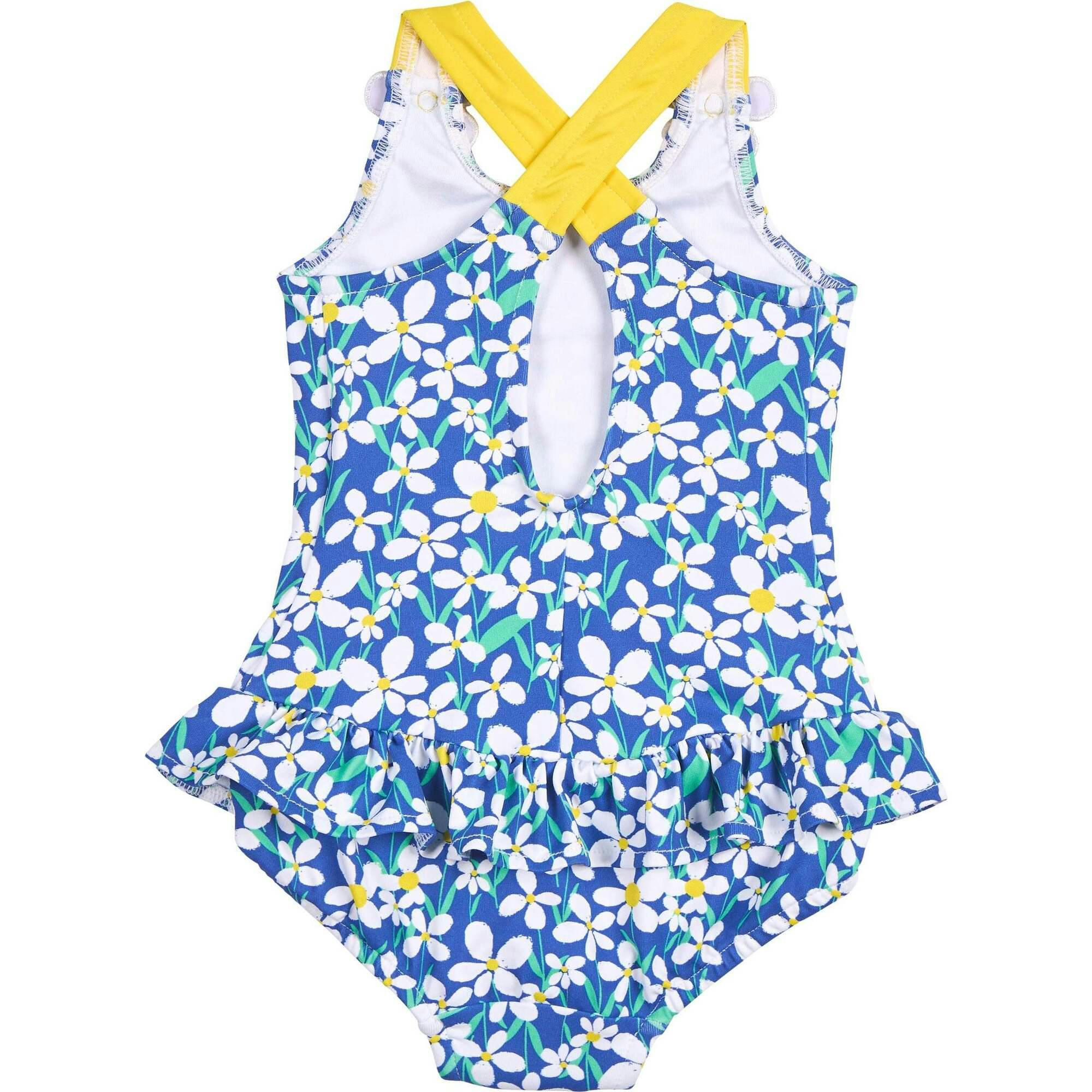 Floral Swimsuit With Flowers
