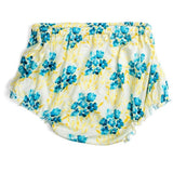 Sky Floral Bamboo Dress & Bloomer Set