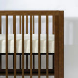 All-Stages Midi Crib Sheet in GOTS Certified Organic Brushed Cotton in Ivory