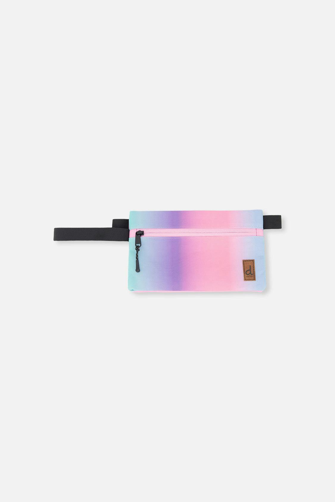 Little Girl Gradient Double-Compartment Pencil Case