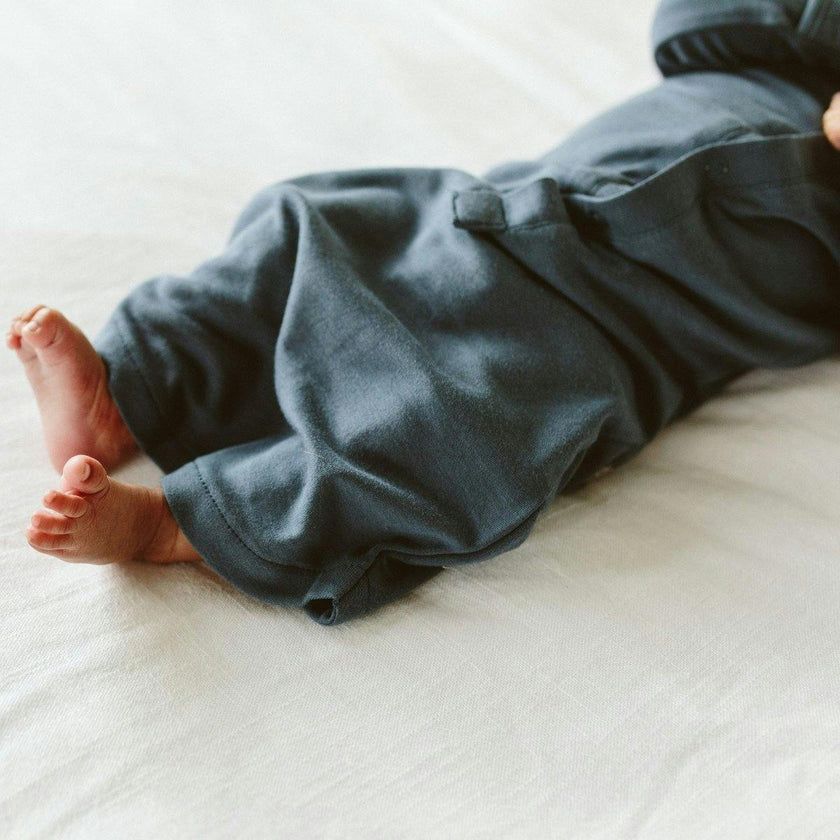 24 HOUR CONVERTIBLE GOWN | MIDNIGHT — Bamboo Organic Cotton Blend