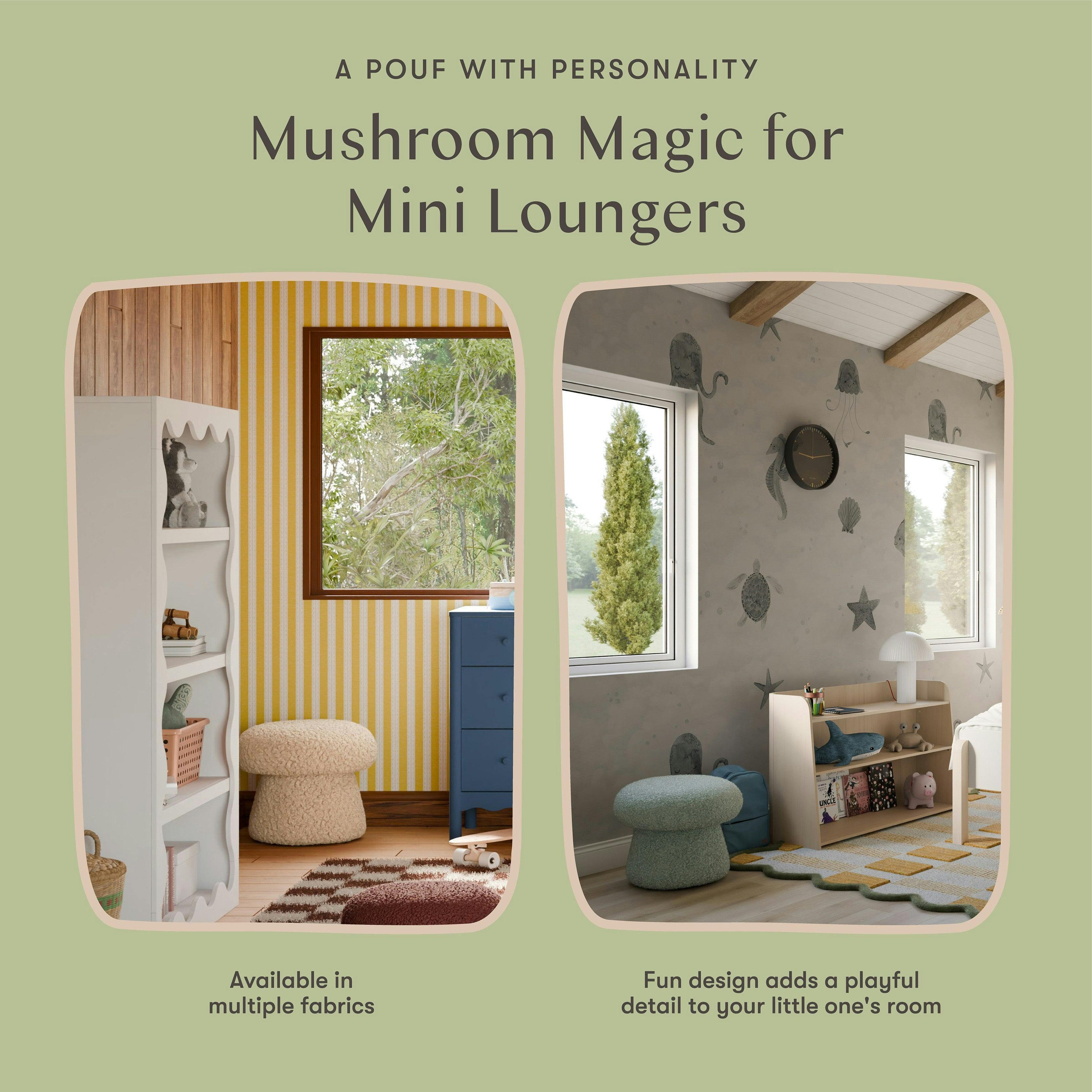 Babyletto Kids Mushroom Pouf