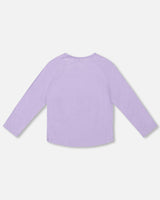 Organic Cotton Long Sleeve T-Shirt with Sequin