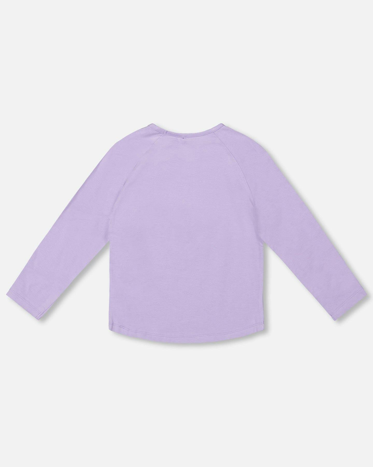 Organic Cotton Long Sleeve T-Shirt with Sequin