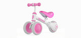 Allobebe Baby Balance Bike for Ages 1-3 – Adjustable Seat, Silent & Soft 3-Wheel Ride-On, Light Blue