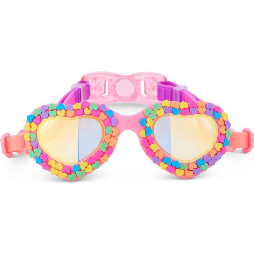 Candy Heart Frame Youth Swim Goggle