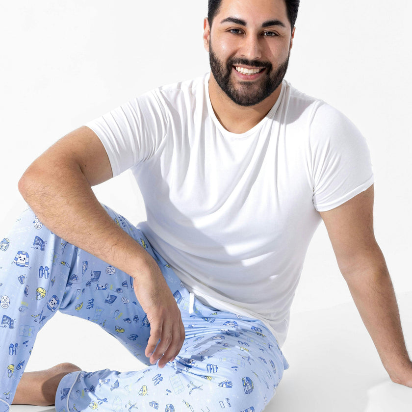 Hockey Bamboo Men's Pajama Set