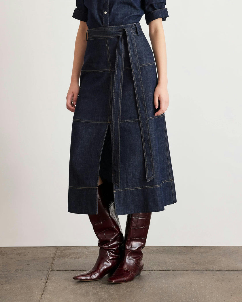 Hudley Denim Skirt