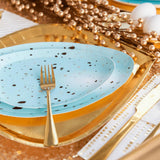 Speckled Robin Egg Dinner Plates