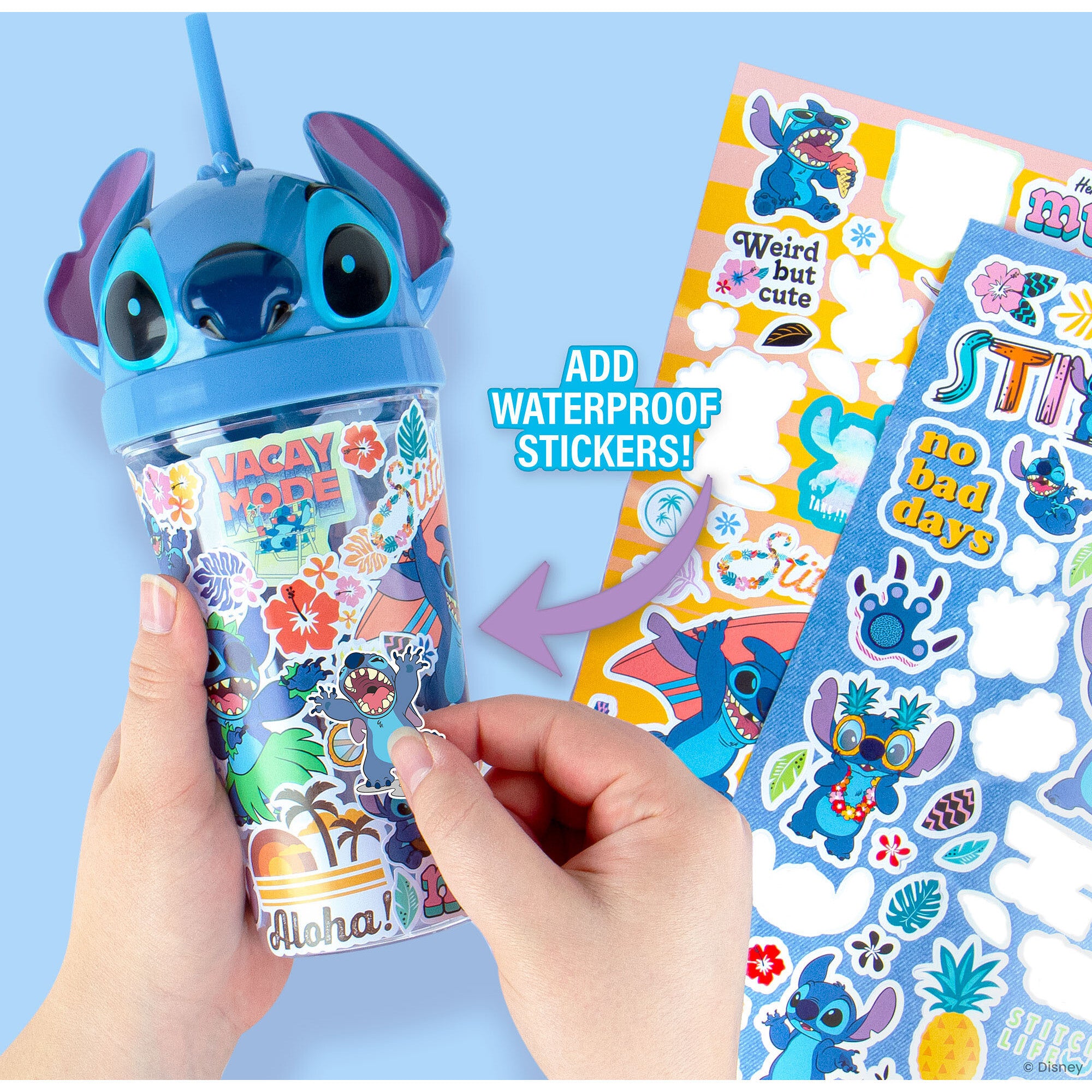 Disney Stitch: Diy Tumbler Design Kit