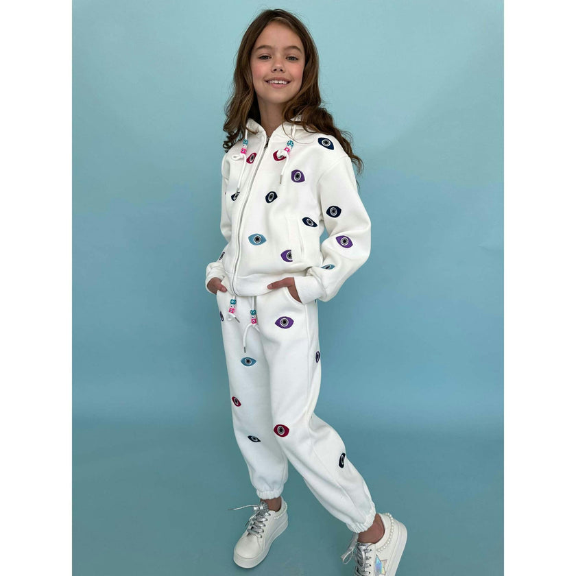 Rainbow Evil Eye Jogger Set